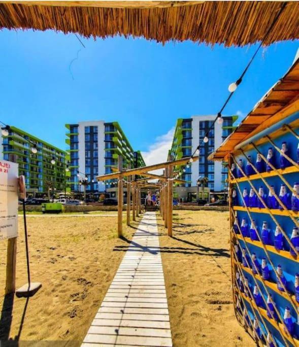 Năvodari Alezzy Beach Apartament Prima Linie La Mare מראה חיצוני תמונה